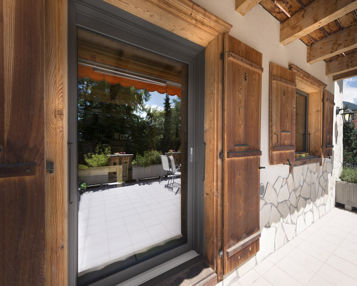 Porte installée chez un client